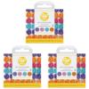 Wilton Neon Food Coloring Gel Icing Color Set, Vibrant Gel-Based Cake & Cookie Decorating Colors, Magenta, Orange, Teal & Purple, 4-count(0.3 Fl Oz (Pack of 12))