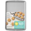 Wilton Recipe Right Small Non-Stick Baking Sheet, Cookie Sheet, 13.2 x 9.25-Inch, Steel(Small)