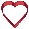 Wilton Red Metal Heart Cookie Cutter 3″(1 – Pack)