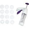 Wilton Simple Success Cookie Press, 13-Piece(13-Piece)