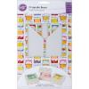Wilton Treat Sampler Boxes, Perfect for Sharing homemade Desserts, Cookies and Snacks as a Gift, Each Box has 4-Compartments, Includes 3-Boxes, White(Cupcake Heaven)