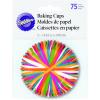 Wilton White Standard 75 Baking Cups, Single Pack(Multicolor)