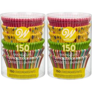 Wilton Bakecups, Multicolor(Multicolor – Dots and Stripes)