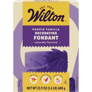 Wilton Decorator Preferred Easy to Roll Fondant for Cakes, Cupcakes and Other Fun Desserts, 24 Ounce, Royal Blue(Purple)