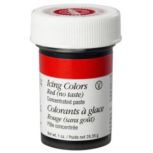 Wilton Icing Color Gel Food Coloring, 1 Ounce, Red-Red(Red (No Taste))