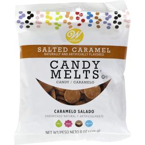 Wilton Melting Chocolate Orange Candy Melts for Cake Pops Candy Making Chips Vanilla Flavored 12oz., Pack of 6, Packaging May Vary(Brown)