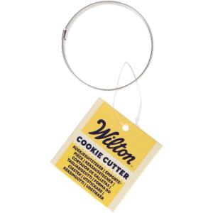 Wilton Metal Cookie Cutter, 3-Inch, Apple(Circle)
