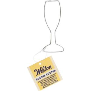 Wilton Metal Cookie Cutter, 3-Inch, Apple(Cocktail Glass)