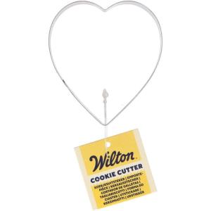 Wilton Metal Cookie Cutter, 3-Inch, Apple(Heart)