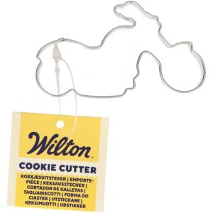 Wilton Metal Cookie Cutter, 3-Inch, Apple(Motorbike)