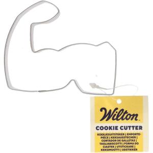 Wilton Metal Cookie Cutter, 3-Inch, Apple(Muscle)