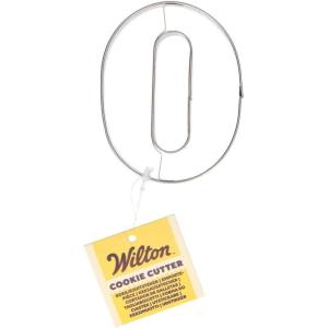 Wilton Metal Cookie Cutter, 3-Inch, Apple(Number 0)