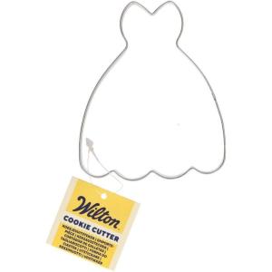 Wilton Metal Cookie Cutter, 3-Inch, Apple(Princess Dress)