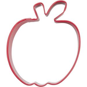 Wilton Metal Cookie Cutter, 3-Inch, Apple(Red)