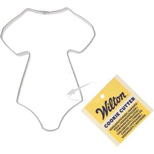 Wilton Metal Cookie Cutter, 3-Inch, Apple(baby shirt)