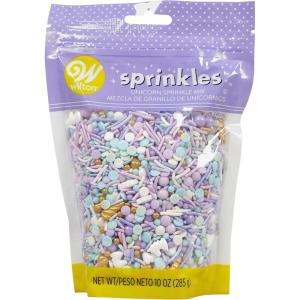 Wilton Purple Unicorn Sprinkles Mix, 10 oz, Non Toxic(Unicorn)