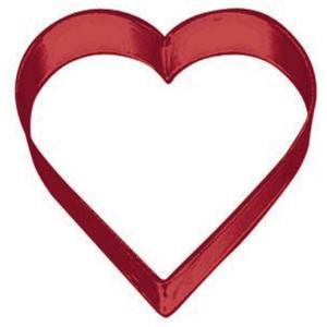 Wilton Red Metal Heart Cookie Cutter 3″(1 – Pack)