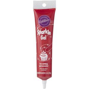 Wilton Sparkle Gel Icing, 3.5 Ounce, Gold(Red)