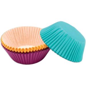 Wilton White Standard 75 Baking Cups, Single Pack(Jewel Tone Colors)
