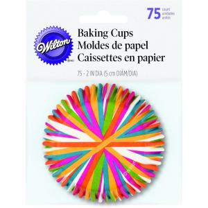 Wilton White Standard 75 Baking Cups, Single Pack(Multicolor)