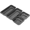 Wilton Perfect Results Square and Oblong Premium Non-Stick Baking Pan Set, 4-Piece, Steel