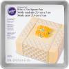 Wilton Performance Pans Aluminum Square Brownie and Cake Pan, 12 x 12 inches, Silver(12)