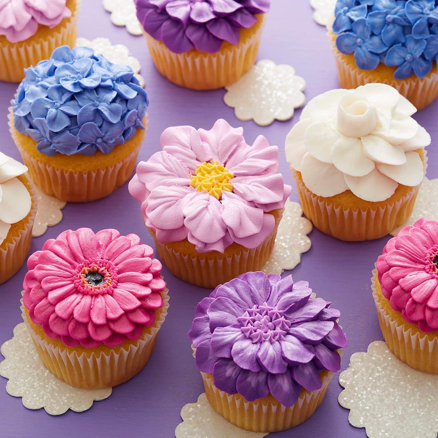 image:imageWilton Decorating Essentials Frosting Piping Kit with Storage Box Cake amp Cupcake Decorating Set 33 Piece Set