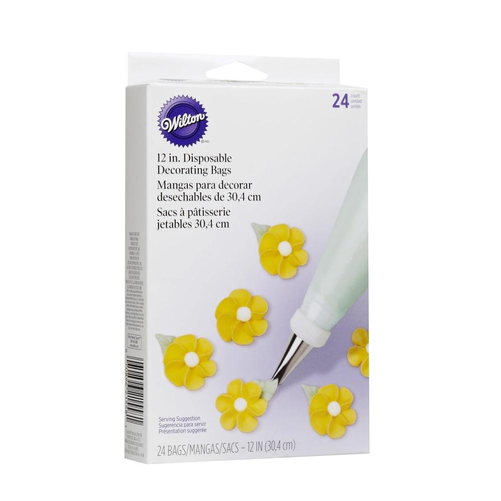 image:imageWilton 21041358 Disposable 12inch Decorating Bags 24 Pack