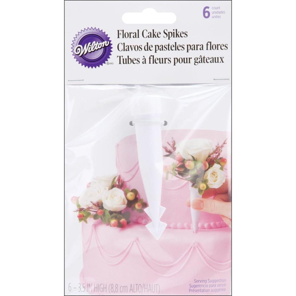 image:imageWilton Fresh Flower Cake SpikesPack of 6 White