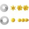 Wilton Color Swirl Icing Kit, Color Swirl Plastic Coupler With Swirl Feature, Piping Bags And Tips Set Icing Piping Kit, 9-Piece(1 Count (Pack of 1))