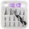 Wilton Decorating Essentials Frosting Piping Kit with Storage Box, Cake & Cupcake Decorating Set, 33 Piece Set