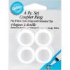 Wilton 4 Piece Decorating Tip Coupler Ring Set