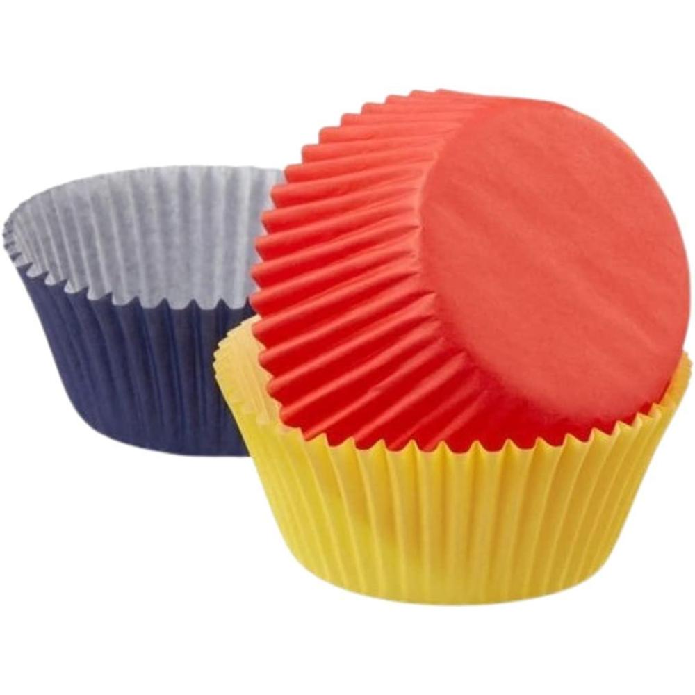 image:imageWilton BAKECUPS ASST 75CT STD Assorted Primary ColorsAssorted Primary Colors