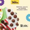 Wilton Chocolate Pro Melting Wafers Bundle, Easy-to-Use Fountain & Fondue Chocolate, Smooth Flowing & Quick Melting for Dipping Fruit, Cookies & Snacks, 2-Pack, 2lb. Each, Packaging May Vary(4 Pounds)