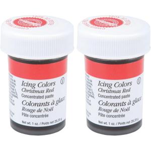 Wilton Christmas X-Mas Icing Color(1 oz. (Pack of 2))