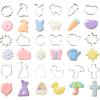 Wilton Metal Easter Cookie Cutter Set with Storage Tub, 18-Piece