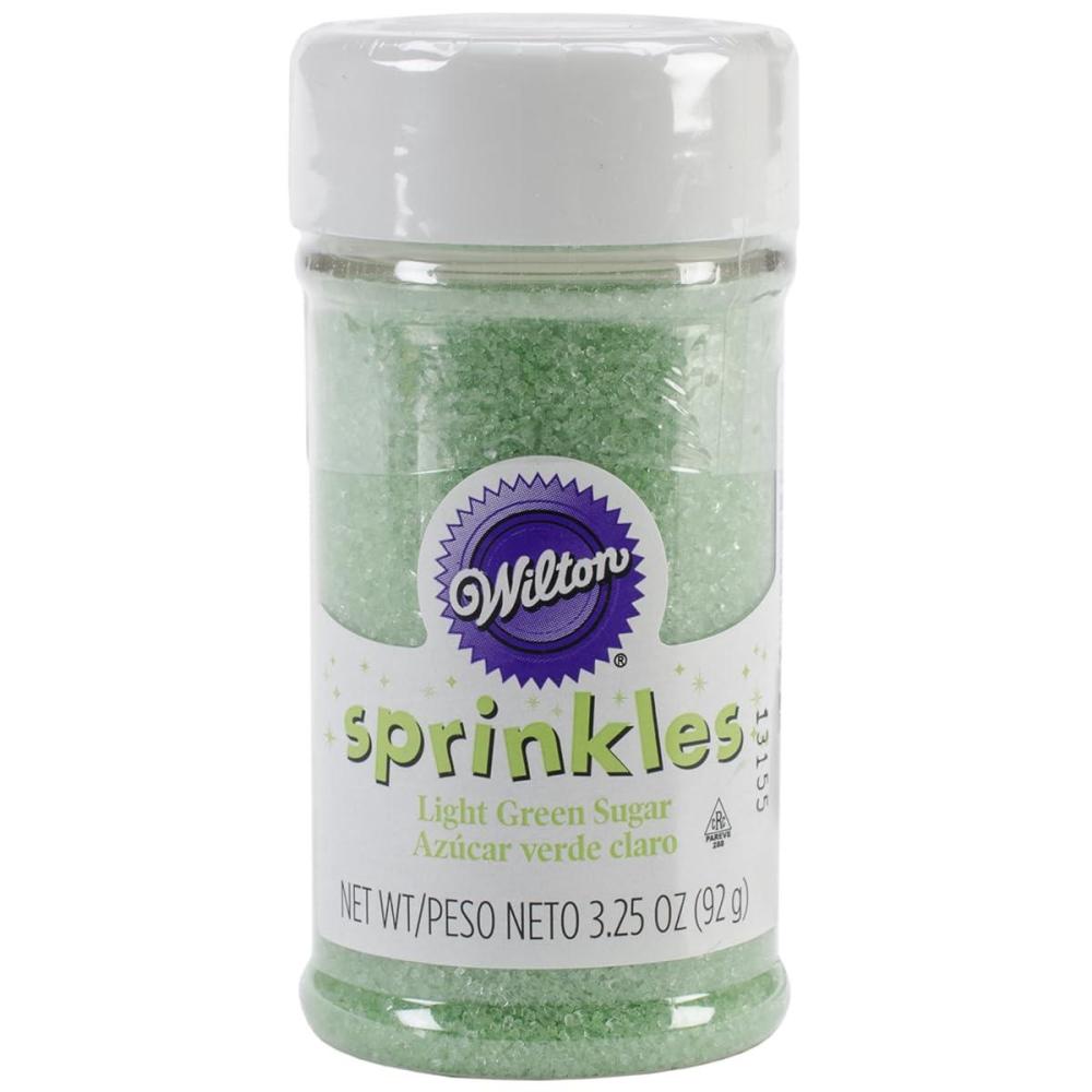 image:imageWilton Sprinkles 325oz Colored Sugar Light GreenLight Green