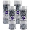 Wilton Decorating Sugar Pearls, 4.97 oz., Silver(4.8 Ounce (Pack of 4))