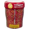 Wilton Sprinkle Mix 6.98oz-Metallic Valentine’s Day, 6 Cell