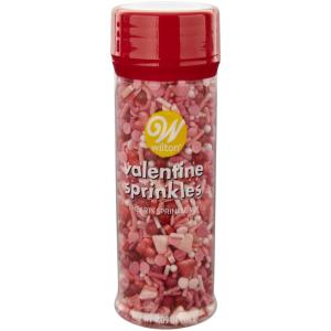 Valentine Sprinkles, Red, Pink, Mix, 4.09 oz.