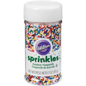Wilton Rainbow Nonpareil Food Decorative, 3 oz, Multicolored