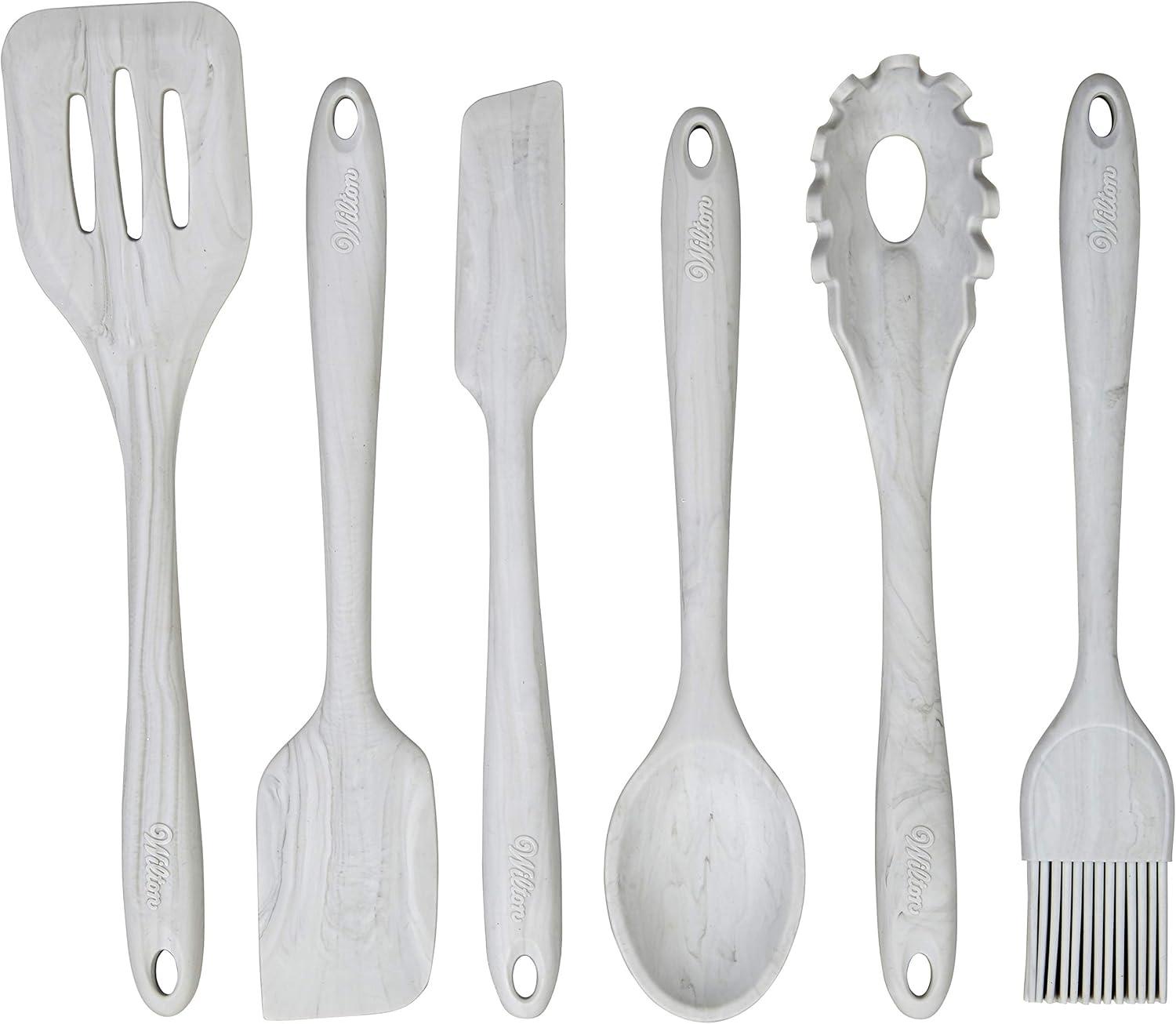 image:imageWilton Marble Silicone Kitchen Utensils Set 6Piece