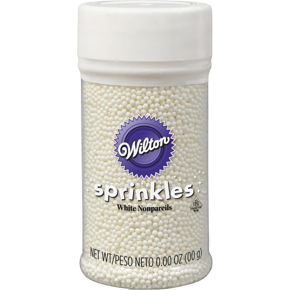 image:imageWilton White Nonpareils 3 oz  Cake Decorating Supplies