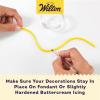 Wilton Dab-N-Hold Edible Adhesive – Clear Food Glue – Baking Accessory for Cake Decoration, Fondant, Sugar Sheets & Icing Decorations – Easy-to-Use – 2 fl oz(White)