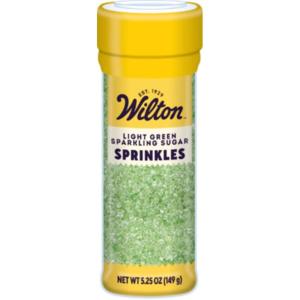 Wilton Sparkling Sugar Decorating Sprinkles, 5.25 oz., Light Green(5.25 oz.)