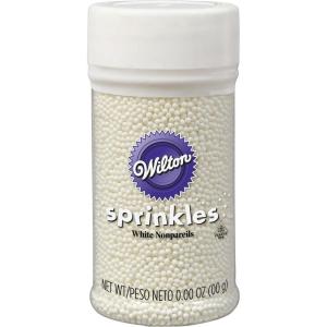 Wilton White Nonpareils, 3 oz. – Cake Decorating Supplies