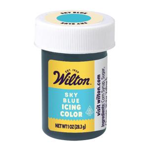 Wilton Icing Colors, 1-Ounce, Brown(Skye Blue)
