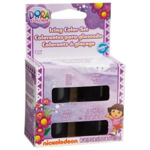 Wilton Pastel 4-Piece Icing Color Set(Dora the Explorer)