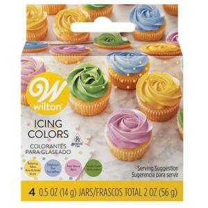 Wilton Pastel 4-Piece Icing Color Set(PASTEL)