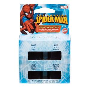 Wilton Pastel 4-Piece Icing Color Set(Spiderman)